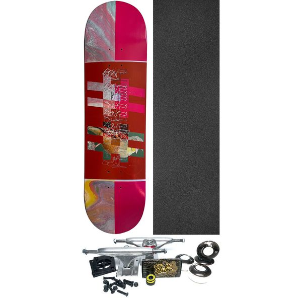 ScumCo & Sons Ortolon Skateboard Deck - 8.5" x 32" - Complete Skateboard Bundle